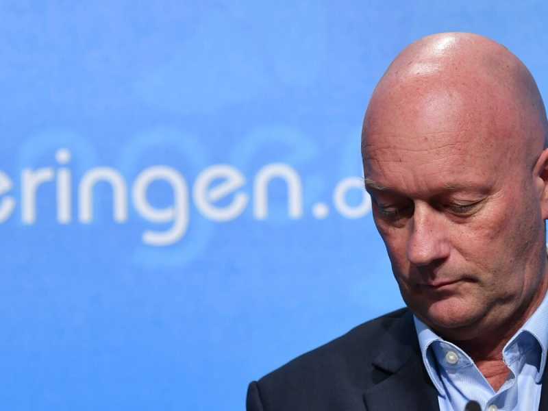 Il governatore della Turingia Thomas Kemmerich (foto Martin Schutt/dpa via AP)