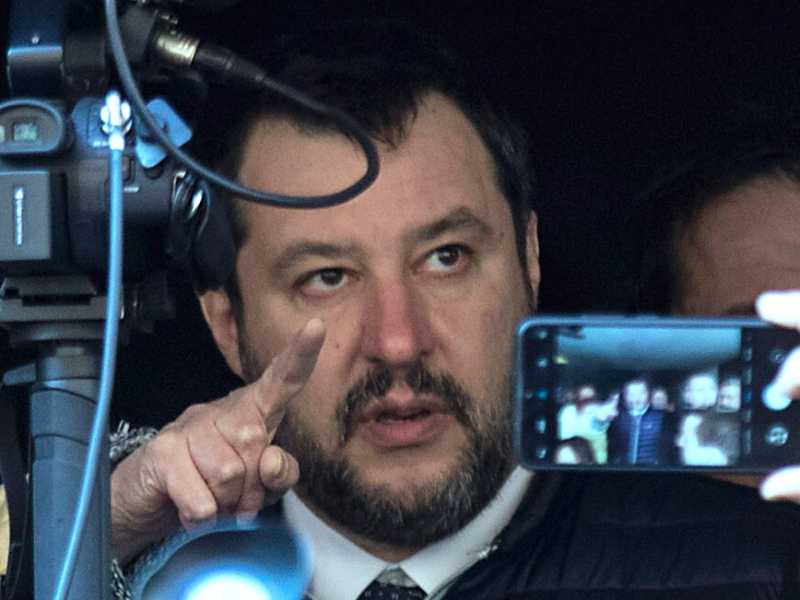 Matteo Salvini (foto LaPresse)
