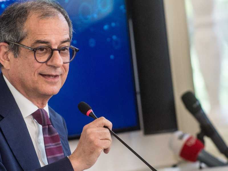 Giovanni Tria (foto LaPresse)