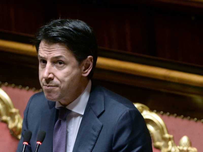 Giuseppe Conte (foto LaPresse)
