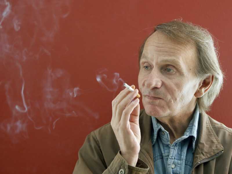 Lo scrittore francese Michel Houellebecq, citato da R&eacute;my Brague (foto LaPresse)