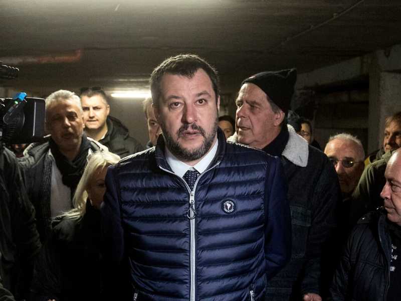 Matteo Salvini (foto LaPresse)