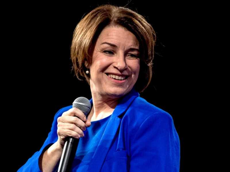 La senatrice del Minnesota, Amy Klobuchar (foto LaPresse)