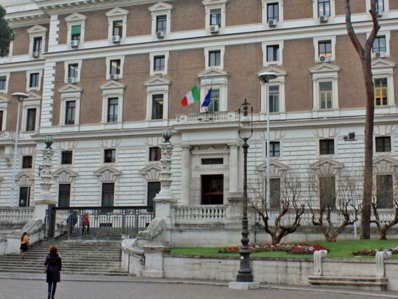 Il Palazzo del Viminale, sede del ministero dell'Interno