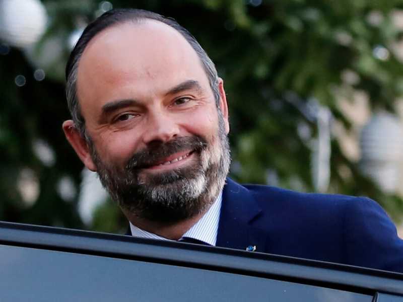 Il premier francese &Eacute;douard Philippe (foto LaPresse)