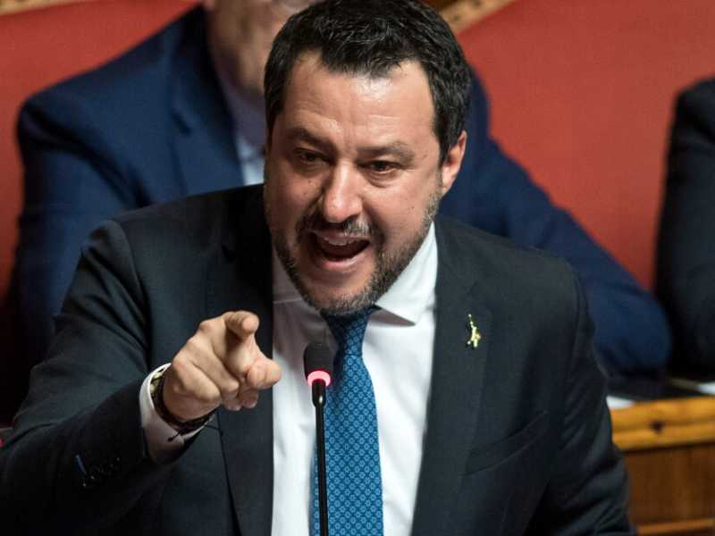 Matteo Salvini (foto LaPresse)