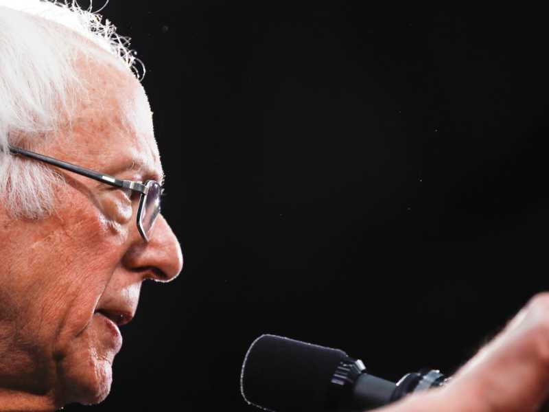 Bernie Sanders (foto LaPresse)