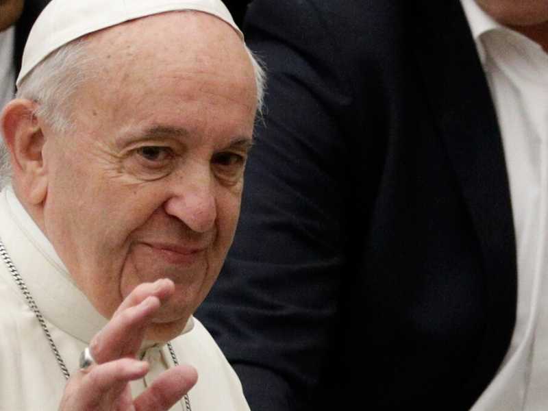 Papa Francesco (foto LaPresse)