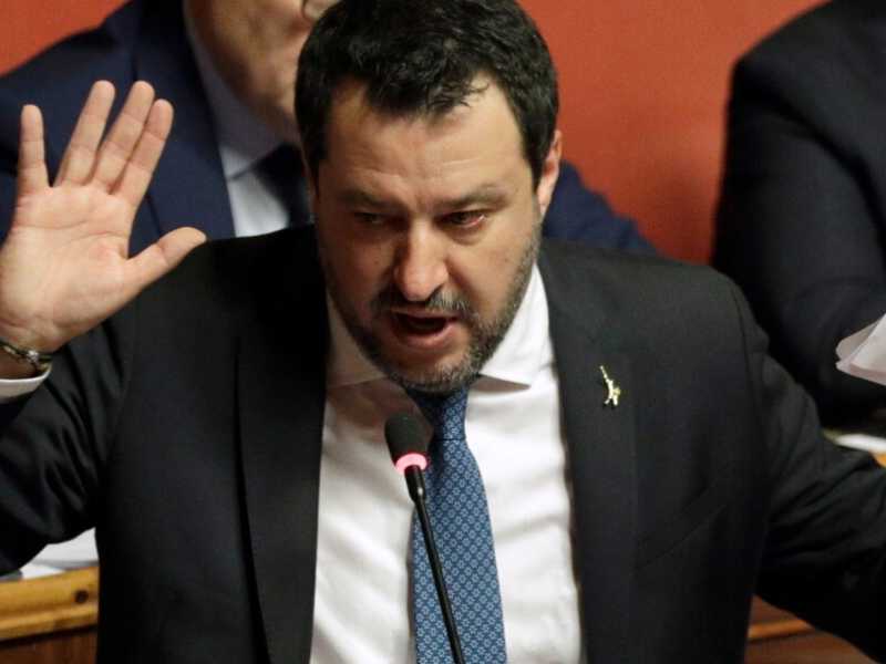 Matteo Salvini (foto LaPresse)