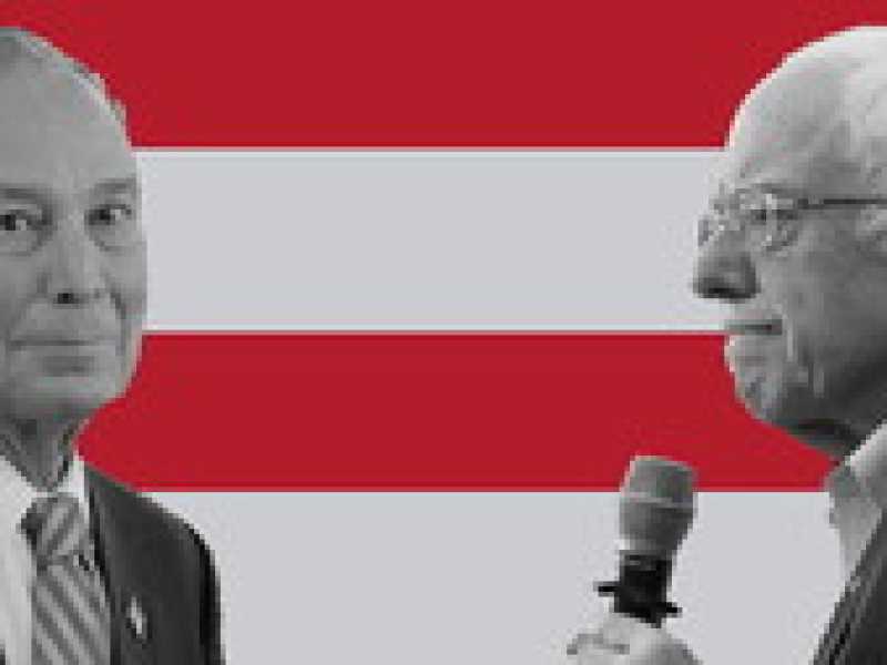 Sanders vs Bloomberg