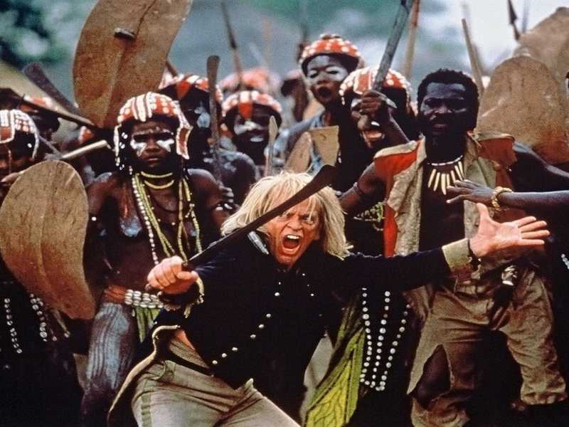Un'immagine di “Cobra verde”, film del 1987 di Werner Herzog ispirato al romanzo “Il viceré di Ouidah” di Bruce Chatwin
