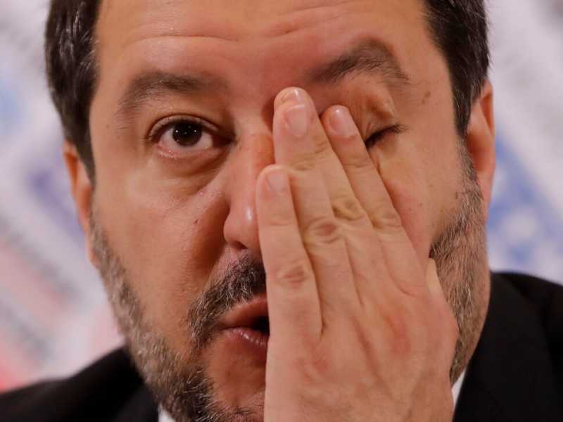 Matteo Salvini (foto LaPresse)