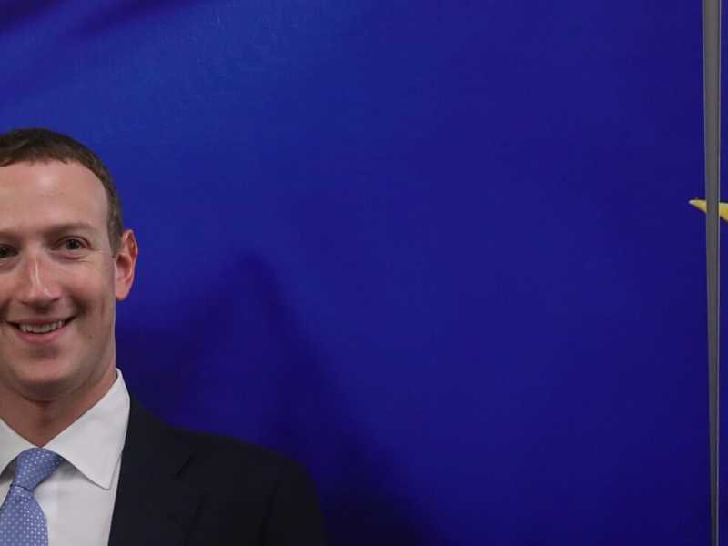 Mark Zuckerberg a Bruxelles