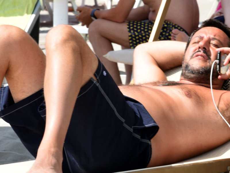Matteo Salvini (foto LaPresse)
