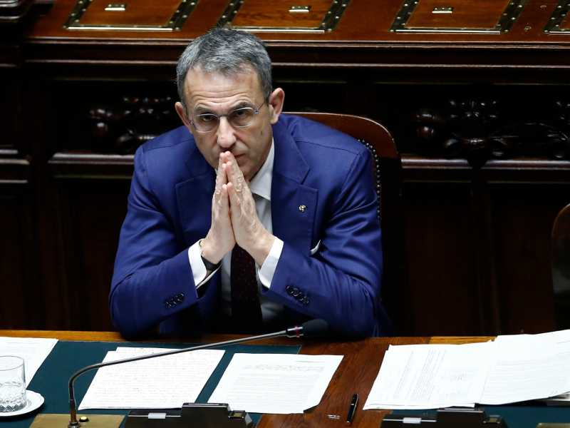 Il ministro dell'Ambiente, Sergio Costa (foto LaPresse)