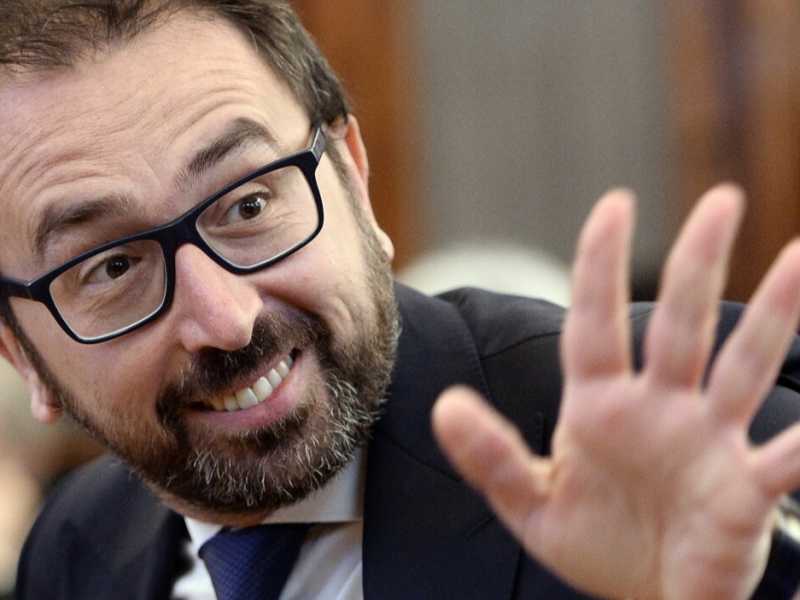 Il ministro della Giustizia, Alfonso Bonafede (foto LaPresse)