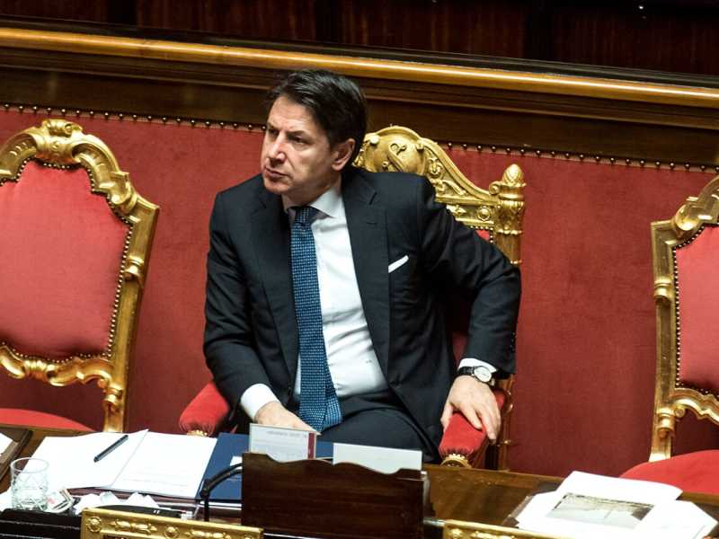 Giuseppe Conte (foto LaPresse)