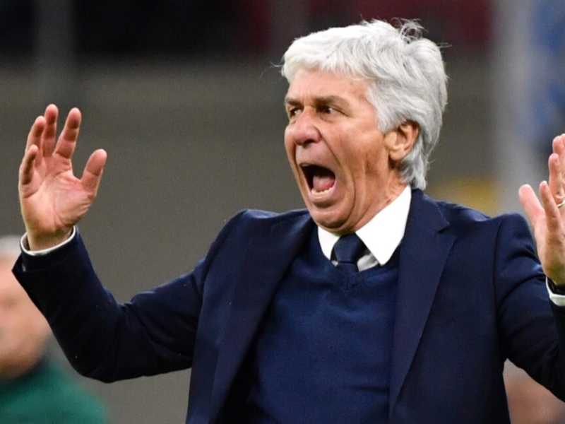L'allenatore dell'Atalanta, Gian Piero Gasperini (foto LaPresse)