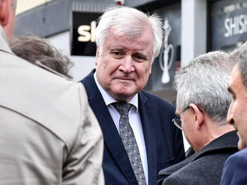 Il ministro dell'Interno tedesco, Horst Seehofer (foto LaPresse)