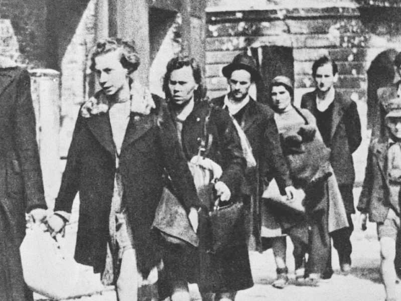 Ghetto di Varsavia, 1944 (foto LaPresse)