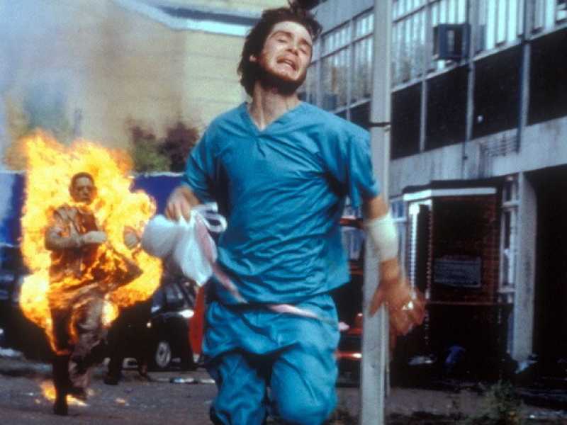 Una scena di 28 giorni dopo
