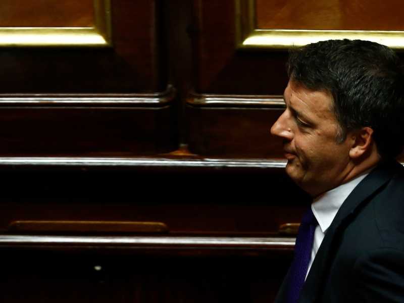 Matteo Renzi (foto LaPresse)