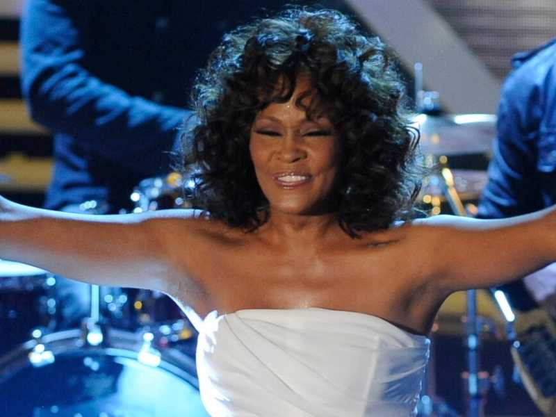 Whitney Houston (foto LaPresse)