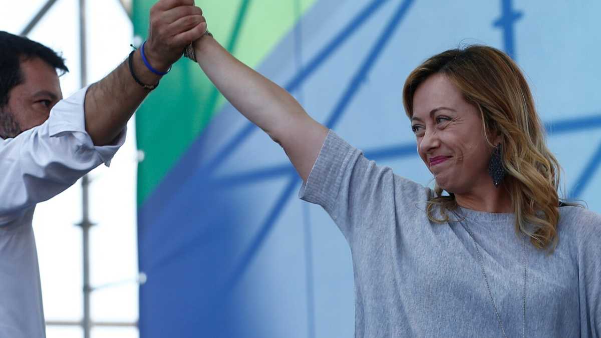 Immagine di Salvini tentenna ma propone un governo di unità. Meloni gli dice “no”