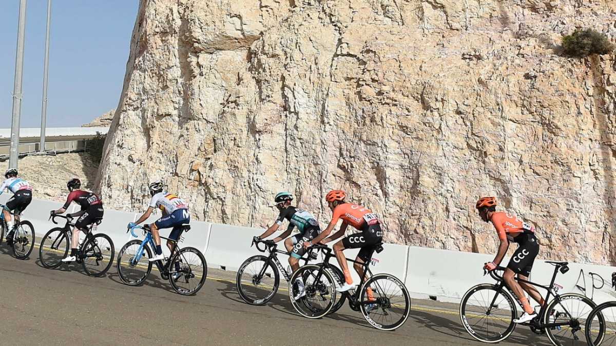 Immagine di Lo spazio del ciclismo al tempo dell'UAE Tour sospeso per coronavirus