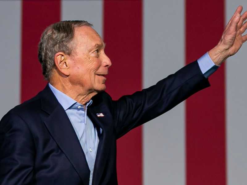 Michael Bloomberg (foto LaPresse)