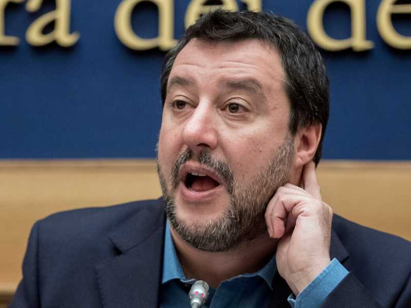 Matteo Salvini (foto LaPresse)