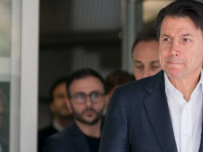 Giuseppe Conte (foto LaPresse)