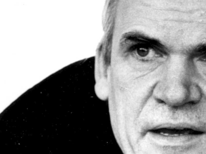 Milan Kundera (foto LaPresse)