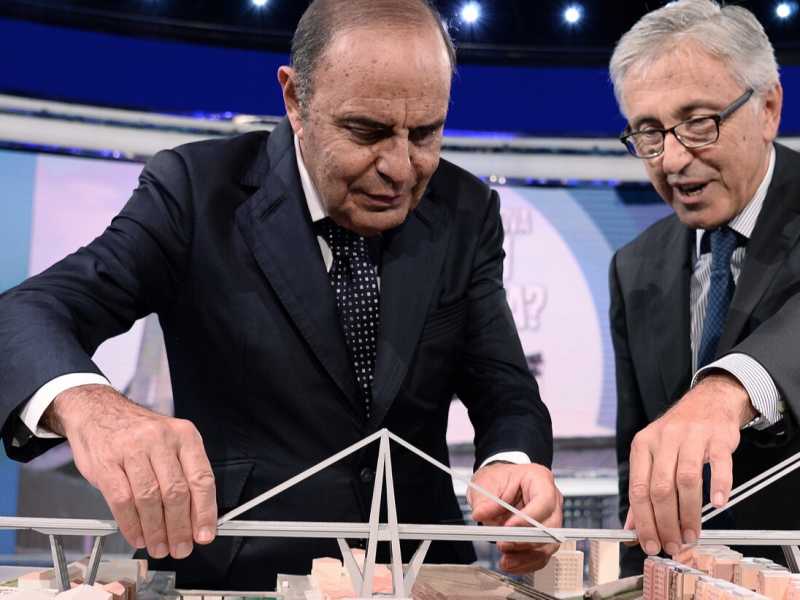 Bruno Vespa (foto LaPresse)
