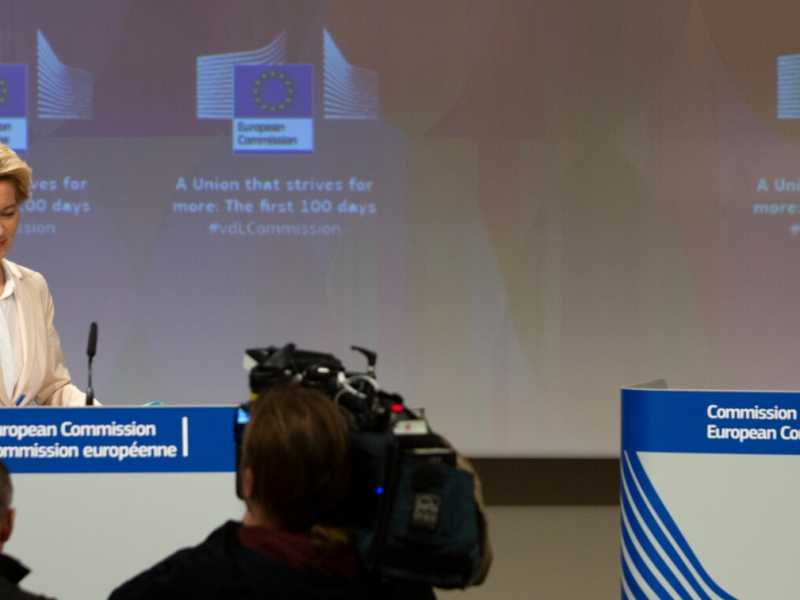 Ursula von der Leyen (foto LaPresse)