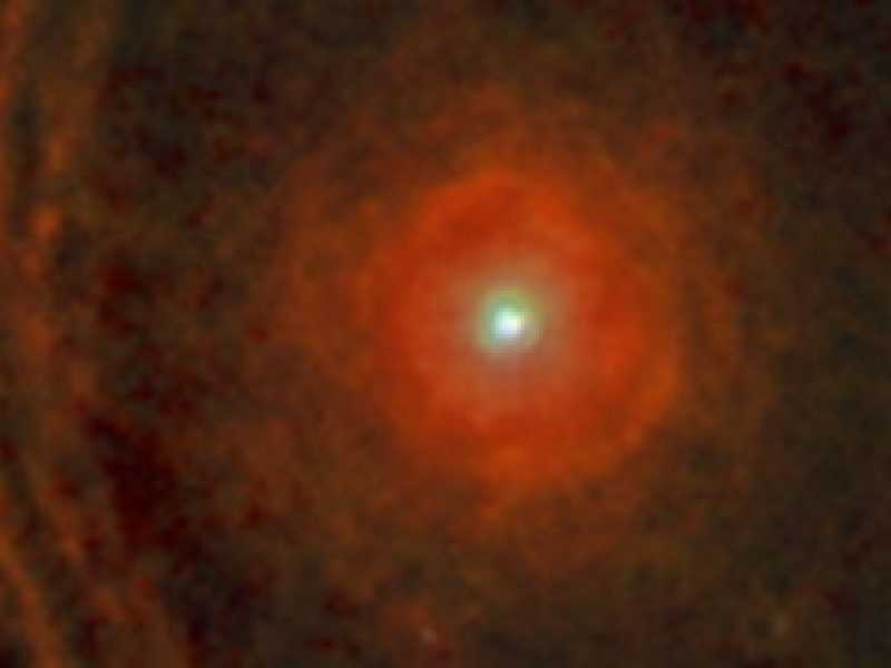 Un'immagine della stella Betelgeuse (foto Nasa)