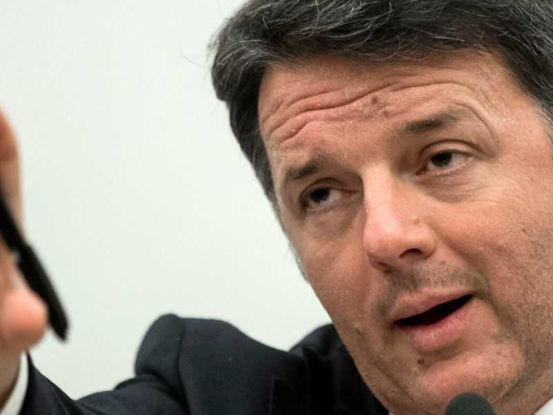 Matteo Renzi (foto LaPresse)