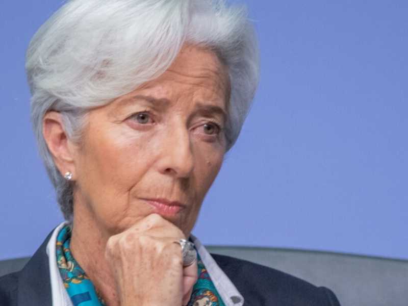 Christine Lagarde (foto LaPresse)