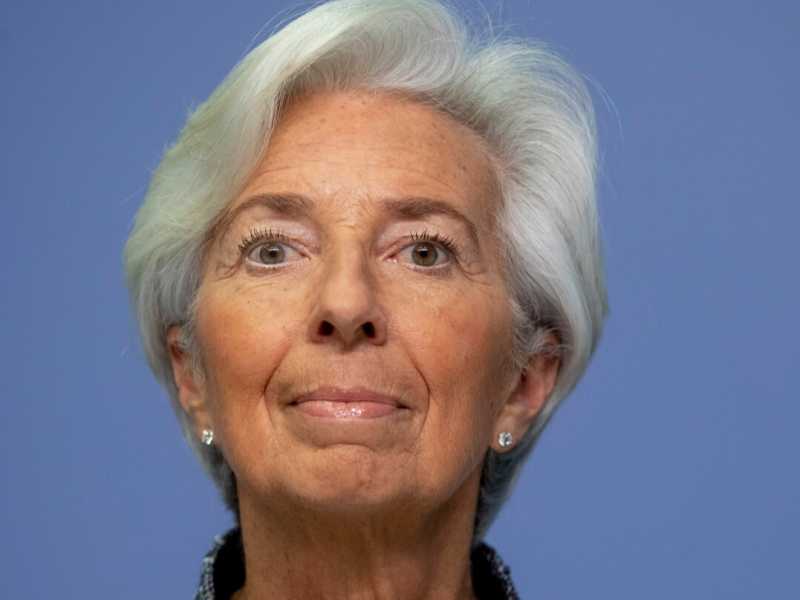 Christine Lagarde (foto LaPresse)