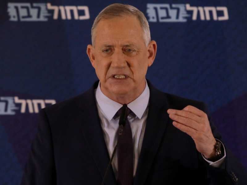 Benny Gantz (foto LaPresse)