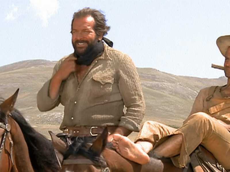 Bud Spencer e Terence Hill in ...continuavano a chiamarlo Trinit&agrave; (1971)