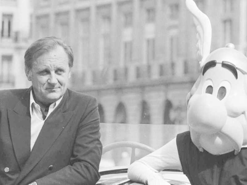 Albert Uderzo è morto oggi a 92 anni (foto LaPresse)