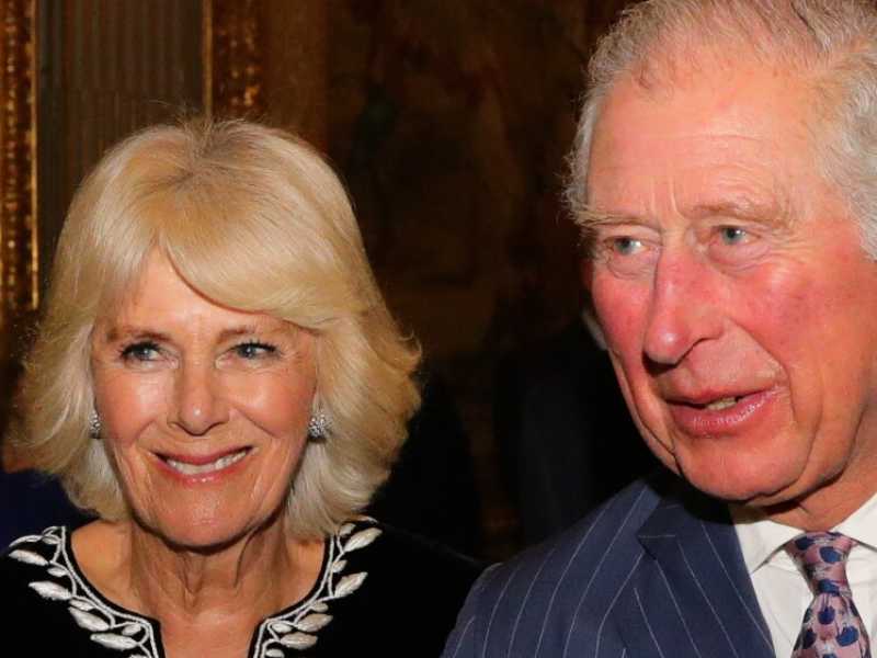 Carlo d'Inghilterra con la moglie Camilla  (foto LaPresse)