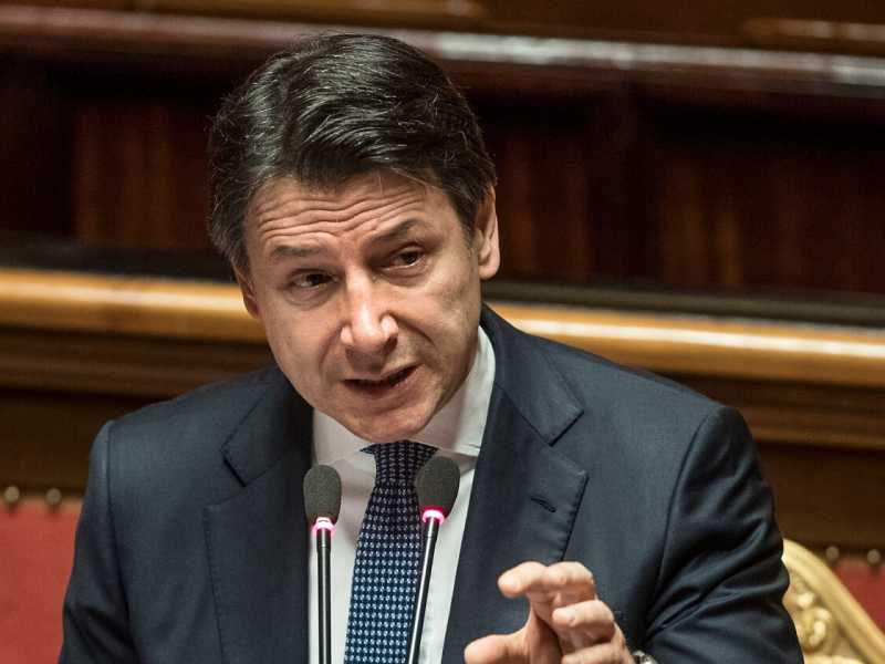 Giuseppe Conte (foto LaPresse)