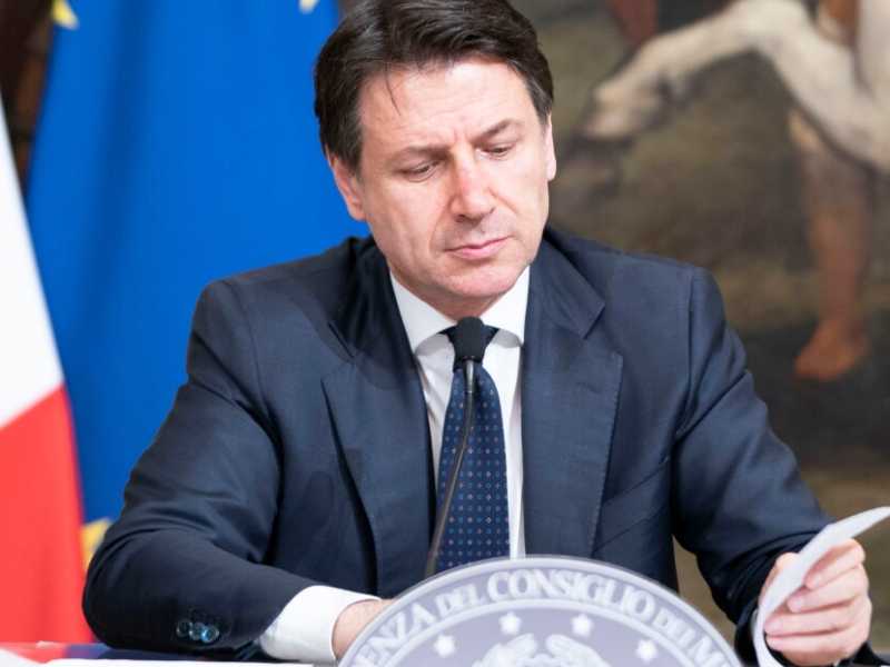 Giuseppe Conte (foto LaPresse)