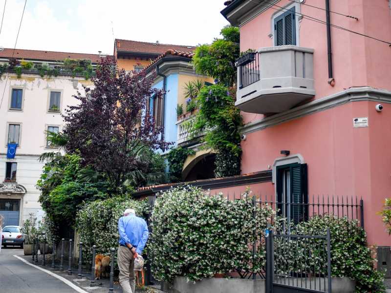 Case di via Abramo Lincon a Milano