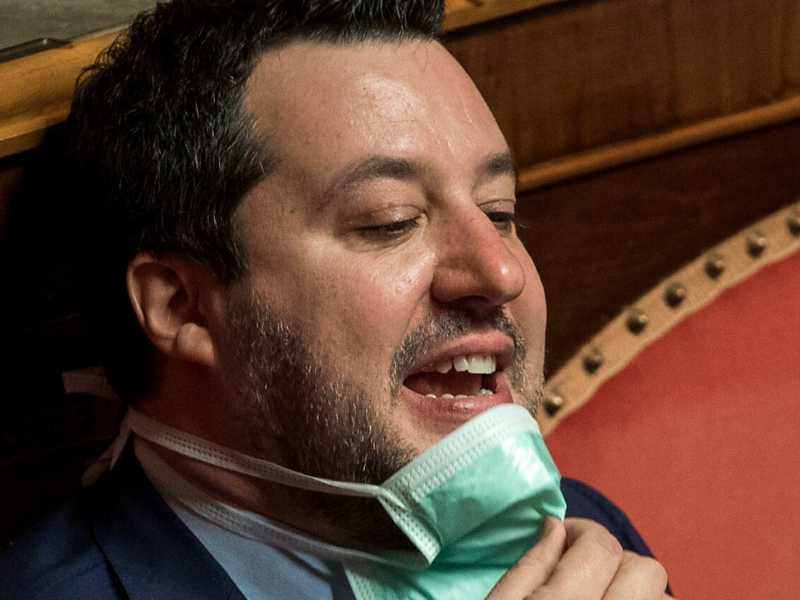 Matteo Salvini (foto LaPresse)