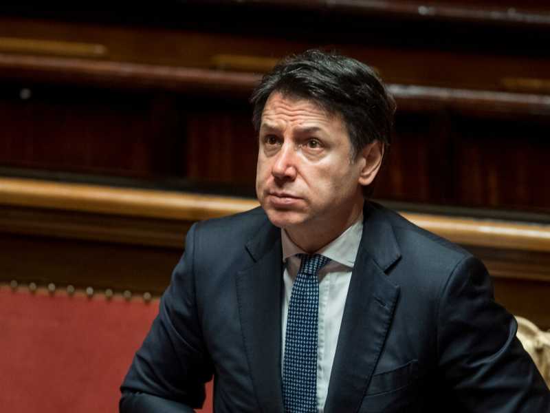 Giuseppe Conte (foto LaPresse)