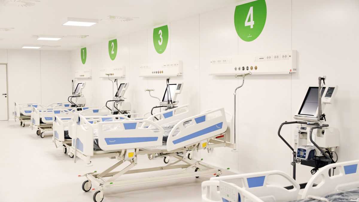 Immagine di Il nuovo ospedale alla Fiera di Milano e quello sui campi dello Us Open