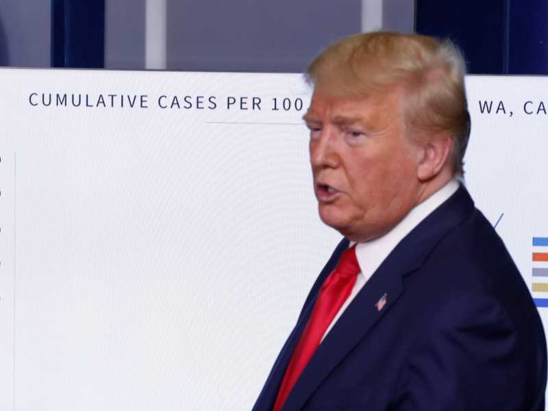Donald Trump (foto LaPresse)